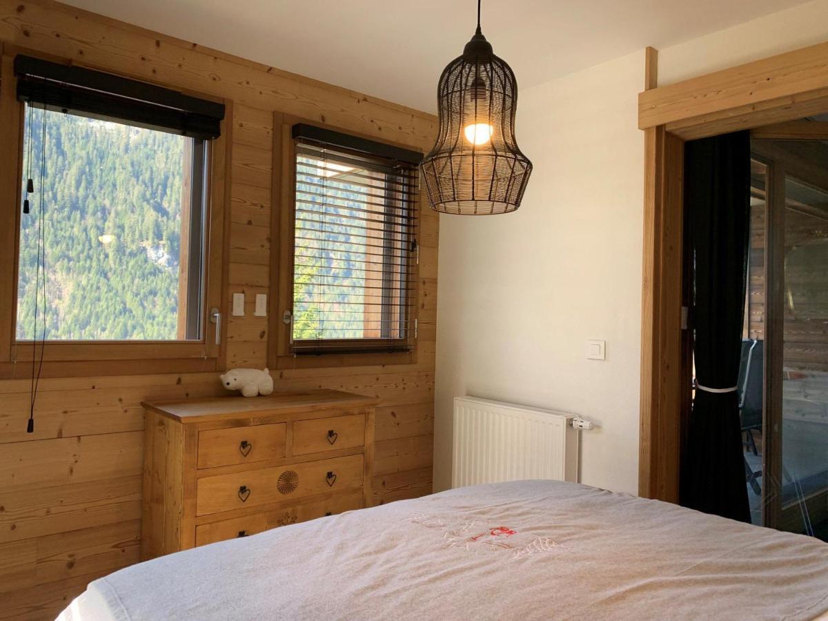 Appartement 6 Pers Avec Balcons, Garage Et Local A Ski - Fr-1-198-238 شاتيل المظهر الخارجي الصورة
